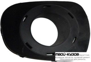 РЕШЕТКА БАМПЕРА ПЕРЕДНИЙ ПРАВАЯ СТОРОНА С ОТВЕРСТИЯМИ ПОД ПРОТИВОТУМАННЫЕ ФАРЫ (КИТАЙ) для Mitsubishi PAJERO SPORT (2009-)