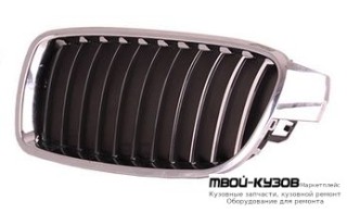 РЕШЕТКА РАДИАТОРА ЛЕВАЯ СТОРОНА ХРОМ-ЧЁРНЫЙ (ТАЙВАНЬ) для BMW F30 3 series (2012-)