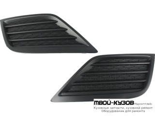 РЕШЕТКА БАМПЕРА ПЕРЕДНИЙ ЛЕВАЯ + ПРАВАЯ (КОМПЛЕКТ) (ТАЙВАНЬ) для Renault ARKANA (2019-)