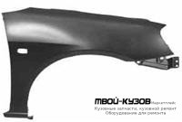 КРЫЛО ПЕРЕДНИЙ ПРАВАЯ СТОРОНА С ОТВ ПОД ПОВТОРИТЕЛЬ (ХЭТЧБЭК) (ТАЙВАНЬ) для Honda CIVIC СЕДАН / КУПЕ (2001-2003) ХЭТЧБЭК (2001-2005)