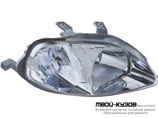 ФАРА ПРАВАЯ СТОРОНА ПОД КОРРЕКТОР (DEPO) для Honda CIVIC (1999-2000)