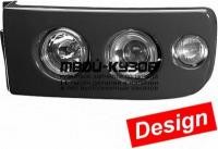 1DL 008 609-831 - ТЮНИНГ-ФАРЫ (КОМПЛЕКТ) (Hella) Mercedes Actros MP1 (1996-)
