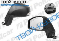 SCENIC 05.09- ЗЕРКАЛО ПРАВОЕ ЭЛЕКТРИКА+ОБОГРЕВ+ПОВОРОТНИК+ДАТЧИК