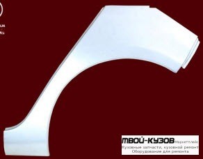 АРКА РЕМ.КРЫЛА ЗАДНИЙ ЛЕВАЯ СТОРОНА (KLOKKERHOLM) для Volkswagen GOLF VI (2009-2011)