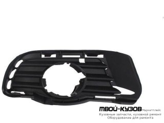 РЕШЕТКА БАМПЕРА ПЕРЕДНИЙ ПРАВАЯ СТОРОНА С П/ПРОТИВОТУМ (DEPO) для Mercedes W204 (2007-)