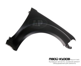 КРЫЛО ПЕРЕДНИЙ ПРАВАЯ СТОРОНА БЕЗ ОТВ ПОД ПОВТОРИТЕЛЬ (ТАЙВАНЬ) для Nissan PATFINDER R51 (2005-)
