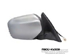 ЗЕРКАЛО ПРАВАЯ СТОРОНА ЭЛЕКТР С ПОДОГРЕВОМ (CONVEX) (TYC) ЧЁРНЫЙ (ТАЙВАНЬ) для Mitsubishi L200 (2005-), Mitsubishi PAJERO SPORT (2009-)