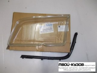 СТЕКЛО ФАРЫ ПРАВАЯ СТОРОНА С РАМК (DEPO) для Mercedes W202 (06.1993 - 06.2000)