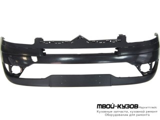 БАМПЕР ПЕРЕДНИЙ С МОЛДИНГ (АРГЕНТИНА) для Citroen C4 (11.2004-) PICASSO (2006-)