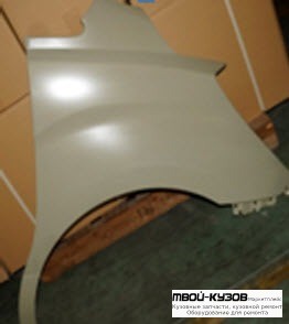 КРЫЛО ПЕРЕДНИЙ ПРАВАЯ СТОРОНА БЕЗ ОТВ ПОД ПОВТОРИТЕЛЬ (КИТАЙ) для Hyundai STAREX (H1) (2008-)