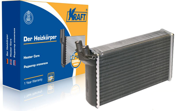 Радиатор отопителя ВАЗ-2110 алюминиевый (KRAFT) КТ 104006