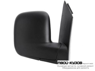 ЗЕРКАЛО ПРАВАЯ СТОРОНА МЕХАН С ТРОСИК (CONVEX) (ТАЙВАНЬ) для Volkswagen CADDY (2004-2009)