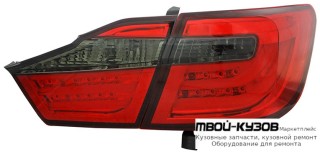 ФОНАРЬ ЗАДНИЙ ВНЕШНИЙ+ВНУТР ЛЕВАЯ + ПРАВАЯ (КОМПЛЕКТ) ТЮНИНГ С ДИОД (EAGLE EYES) КРАСНЫЙ-ТОНИР для Toyota CAMRY V50 (2011-)