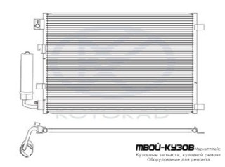 QASHQAI КОНДЕНСАТОР КОНДИЦИОНЕРА 2 (KOYO) для Nissan QASHQAI (2007-)