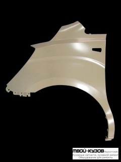 КРЫЛО ПЕРЕДНИЙ ЛЕВАЯ СТОРОНА С ОТВ ПОД ПОВТОРИТЕЛЬ (КИТАЙ) для Hyundai STAREX (H1) (2008-)