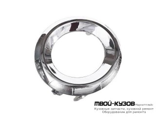 РЕШЕТКА БАМПЕРА ПЕРЕДНИЙ ПРАВАЯ СТОРОНА ХРОМ (КИТАЙ) для Toyota LANDCRUISER PRADO 150 (2009-2017)