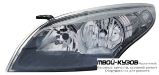 ФАРА ЛЕВАЯ СТОРОНА С КОРРЕКТОР (DEPO) для Renault MEGANE (2008-)