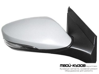 ЗЕРКАЛО ПРАВАЯ СТОРОНА ЭЛЕКТР С ПОДОГРЕВОМ С УКАЗАТЕЛЬ ПОВОРОТА (КИТАЙ) для Hyundai SOLARIS (2011-)