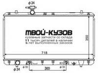 64166K - РАДИАТОР ОХЛАЖДЕНИЯ (КИТАЙ) Suzuki Liana (2001-)