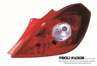 ФОНАРЬ ЗАДНИЙ ВНЕШНИЙ ЛЕВАЯ СТОРОНА (3 дв) (DEPO) для Opel CORSA (2006-)