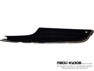 РЕШЕТКА БАМПЕРА ПЕРЕДНИЙ ЛЕВАЯ СТОРОНА С ХРОМ МОЛДИНГ (ТАЙВАНЬ) для Volkswagen GOLF VII (2012-)