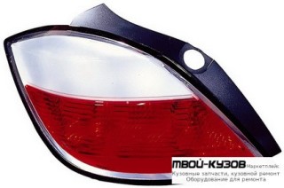 ФОНАРЬ ЗАДНИЙ ВНЕШНИЙ ЛЕВАЯ СТОРОНА (5 дв) (DEPO) КРАСНЫЙ-БЕЛ для Opel ASTRA H (06.2004-)