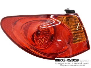 ФОНАРЬ ЗАДНИЙ ВНЕШНИЙ ПРАВАЯ СТОРОНА (DEPO) для Hyundai ELANTRA (2007-)