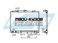 PL030698 - РАДИАТОР ОХЛАЖДЕНИЯ (KOYORAD) Mitsubishi Pajero Sport (1997-2003)