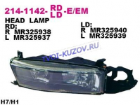 ФАРА левая под корректор 97-01(Евро)  - для MITSUBISHI GALANT