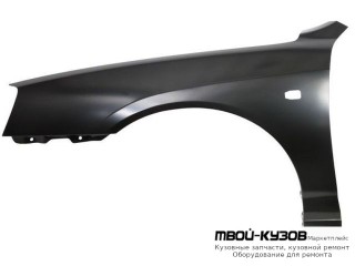 КРЫЛО ПЕРЕДНИЙ ЛЕВАЯ СТОРОНА С ОТВ ПОД ПОВТОРИТЕЛЬ (Тайвань) для Hyundai ELANTRA (2004-)