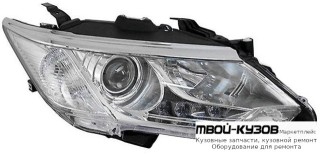 ФАРА ПРАВАЯ СТОРОНА ЛИНЗОВАННАЯ , ДИОД , С КОРРЕКТОР (КСЕНОН) (КИТАЙ) для Toyota CAMRY V50 (2011-)