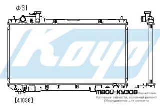 РАДИАТОР ОХЛАЖДЕНИЯ MT 2 для Toyota RAV4 (04.1994 - 08.1997) (09.1997 - 08.2000)