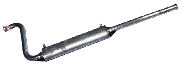 Глушитель доп. (резонатор) ВАЗ-2108 алюм. карб. (AS) ORIGINAL