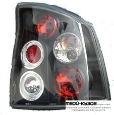 ФОНАРЬ ЗАДНИЙ ВНЕШНИЙ ЛЕВАЯ + ПРАВАЯ (КОМПЛЕКТ) (СЕДАН) ТЮНИНГ ПРОЗРАЧНЫЙ (LEXUS ТИП) ВНУТРИ ЧЁРНЫЙ для Opel VECTRA С (04.2002-) SIGNUM (2003-)