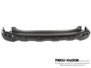 БАМПЕР ЗАДНИЙ ТЕМНО-СЕРЫЙ (ТАЙВАНЬ) для Honda CRV (2006-2011)