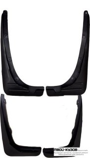 БРЫЗГОВИК ПЕРЕДНИЙ КРЫЛА ЛЕВАЯ + ПРАВАЯ (КОМПЛЕКТ) + ЗАДНИЙ (4 ШТ) (КИТАЙ) для Chery TIGGO (2006-)