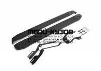 F193ALB.1802.1 - ПОРОГИ-ПОДНОЖКИ (КОМПЛЕКТ) Black (RIVAL) Ford Explorer 5 (2011-2015)