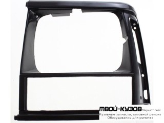 РЕШЕТКА РАДИАТОРА ЛЕВАЯ СТОРОНА ЧЁРНЫЙ (ТАЙВАНЬ) для Jeep CHEROKEE (1984-1996)