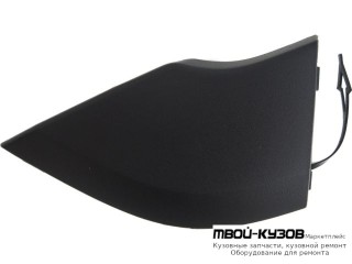 ЗАГЛУШКА БУКСИРОВ КРЮКА БАМПЕРА ПЕРЕД (ТАЙВАНЬ) для Renault LOGAN / SANDERO (2014-)