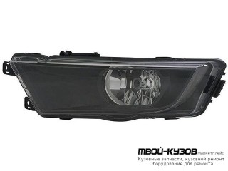 ФАРА ПРОТИВОТУМАННАЯ ЛЕВАЯ СТОРОНА ВНУТРИ ЧЁРНЫЙ (КИТАЙ) для Skoda OCTAVIA (2013-2017)