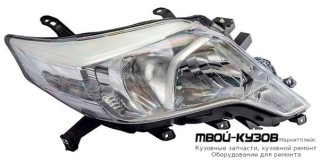 ФАРА ПРАВАЯ СТОРОНА ПОД КОРРЕКТОР (DEPO) для Toyota LANDCRUISER PRADO 150 (2009-2017)