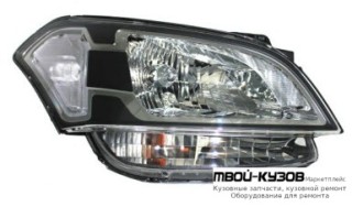 ФАРА ПРАВАЯ СТОРОНА +/- КОРРЕКТОР (DEPO) для KIA SOUL (2010-)