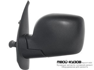 ЗЕРКАЛО ЛЕВАЯ СТОРОНА МЕХАН (CONVEX) (ТАЙВАНЬ) для Renault KANGOO (2008-2013)