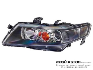 ФАРА ЛЕВАЯ СТОРОНА ПОД КОРРЕКТОР ЕВРОПА (DEPO) для Honda ACCORD CL / CM (02.2003-) ЕВРОПА