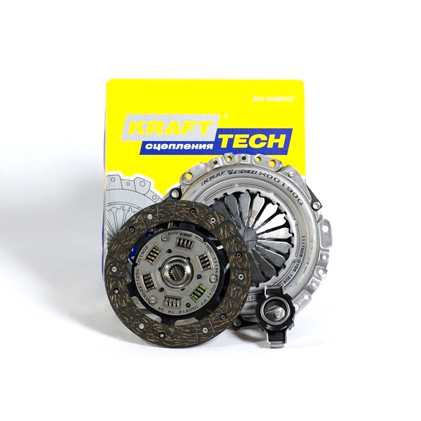Сцепление в сборе ВАЗ-2108 (Krafttech) с подш. н/о W00190B