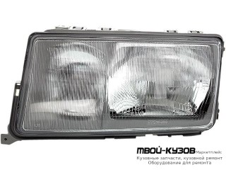 ФАРА ЛЕВАЯ СТОРОНА (DEPO) для Mercedes W201 (01.1983 - 05.1993)