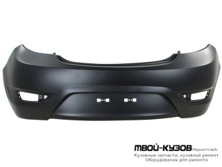 БАМПЕР ЗАДНИЙ (ХЭТЧБЭК) (КИТАЙ) для Hyundai SOLARIS (2011-)