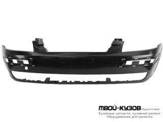 БАМПЕР ПЕРЕДНИЙ ЧЁРНЫЙ (ТАЙВАНЬ) для Hyundai GETZ (2003-2005)
