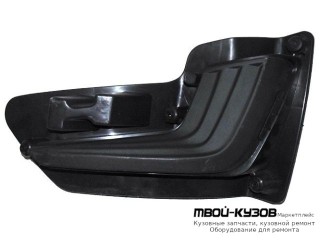 РЕШЕТКА БАМПЕРА ПЕРЕДНИЙ ЛЕВАЯ СТОРОНА БЕЗ ОТВЕРСТИЙ ПОД ПРОТИВОТУМАННЫЕ ФАРЫ (КИТАЙ) для KIA RIO (2011-2017)