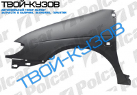 MEGANE SCENIC 95-99 КРЫЛО R (ПЛАСТИК)